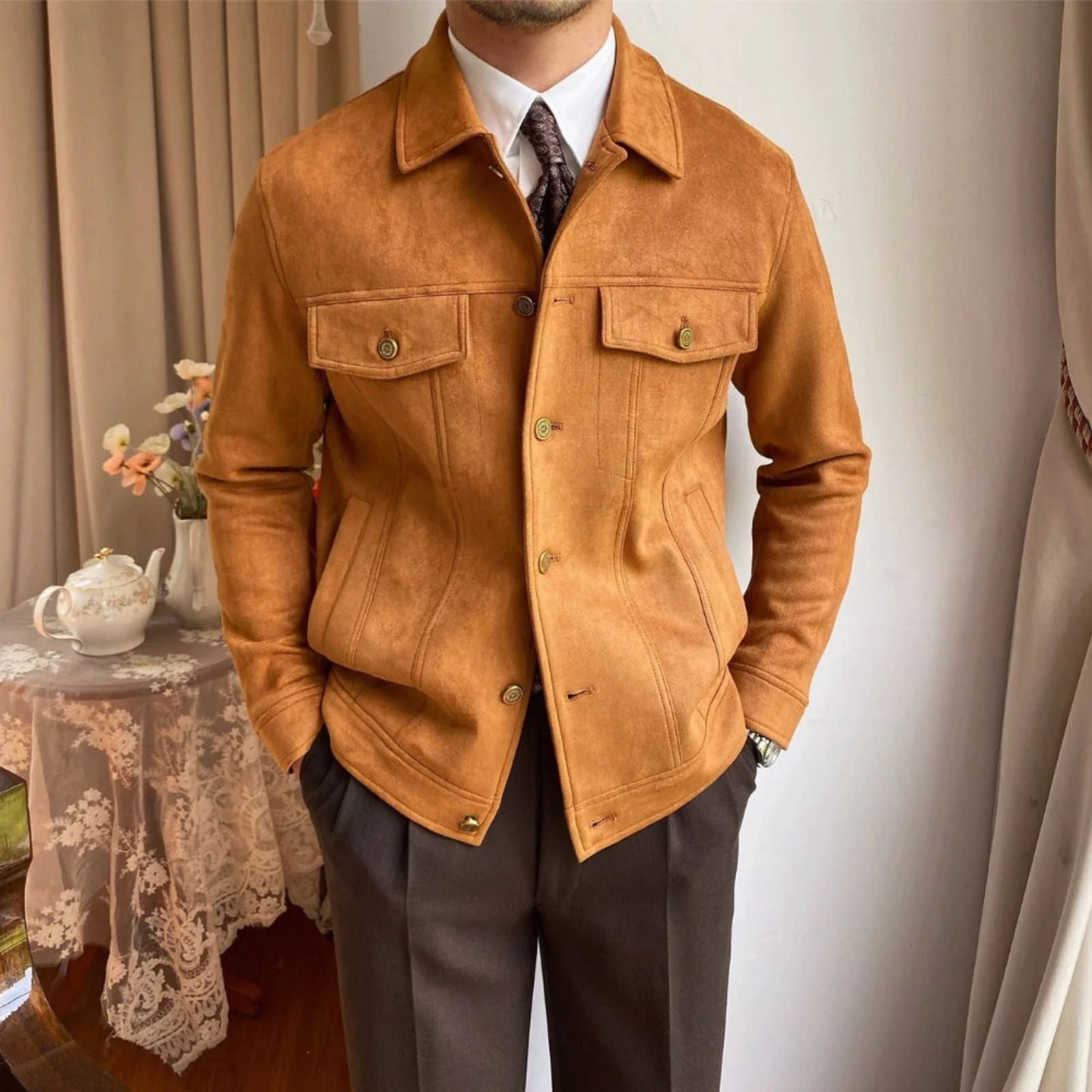 The Cortina Lapel Jacket