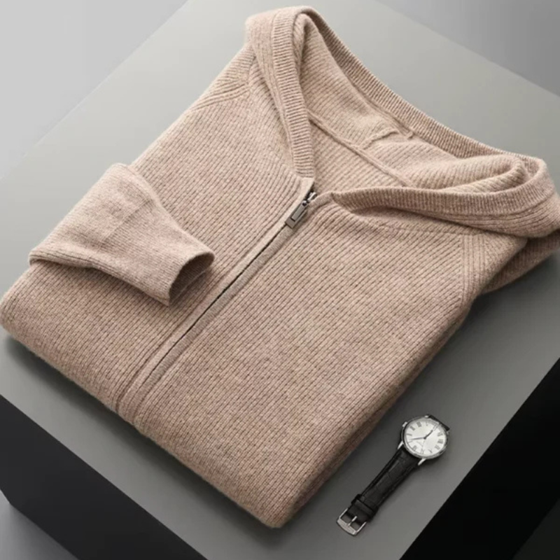 The Cortona Merino Zip Hoodie