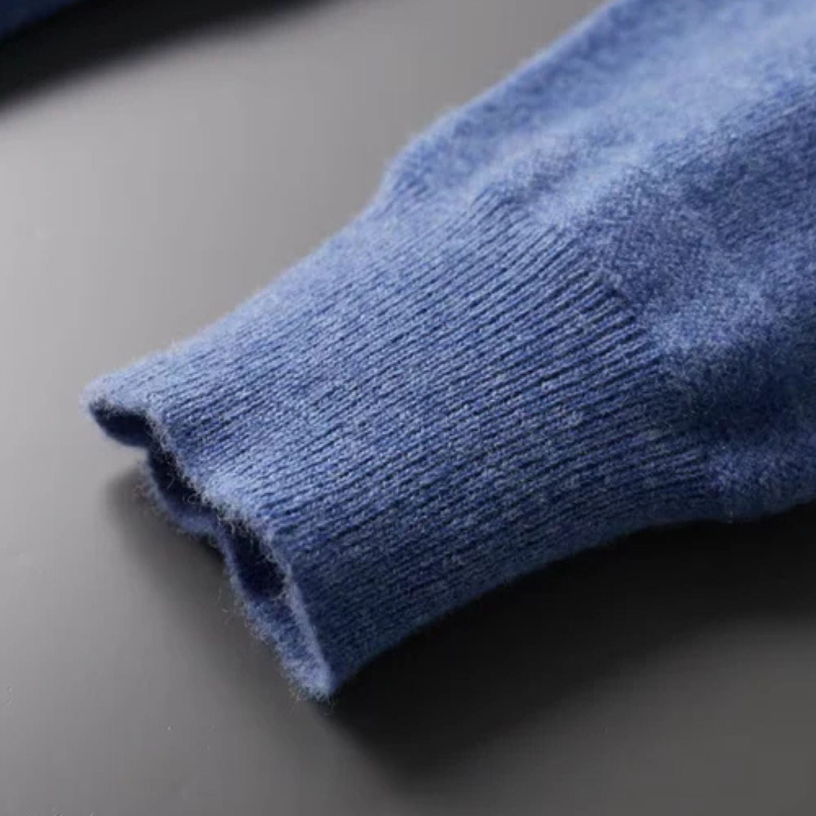 The Como Merino Wool Quarter Zip Polo