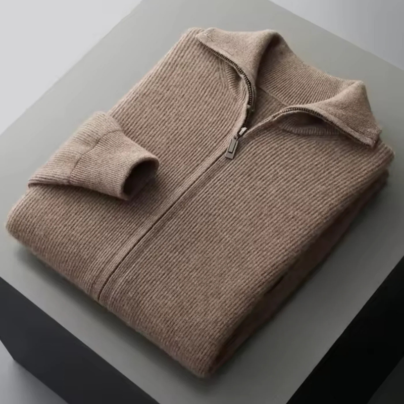 The Cap d’Antibes Cashmere Zip Vest