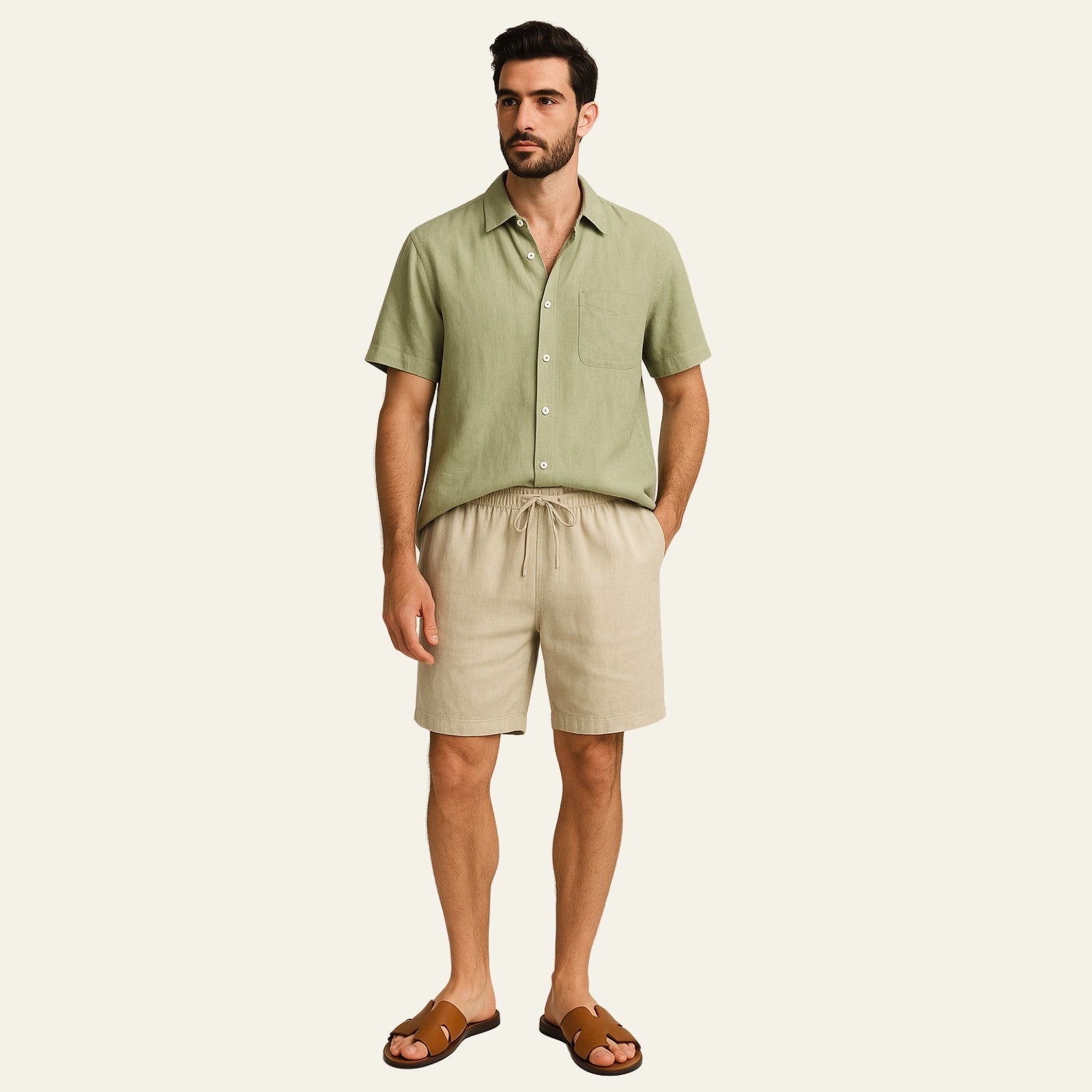 The Capri Linen Set
