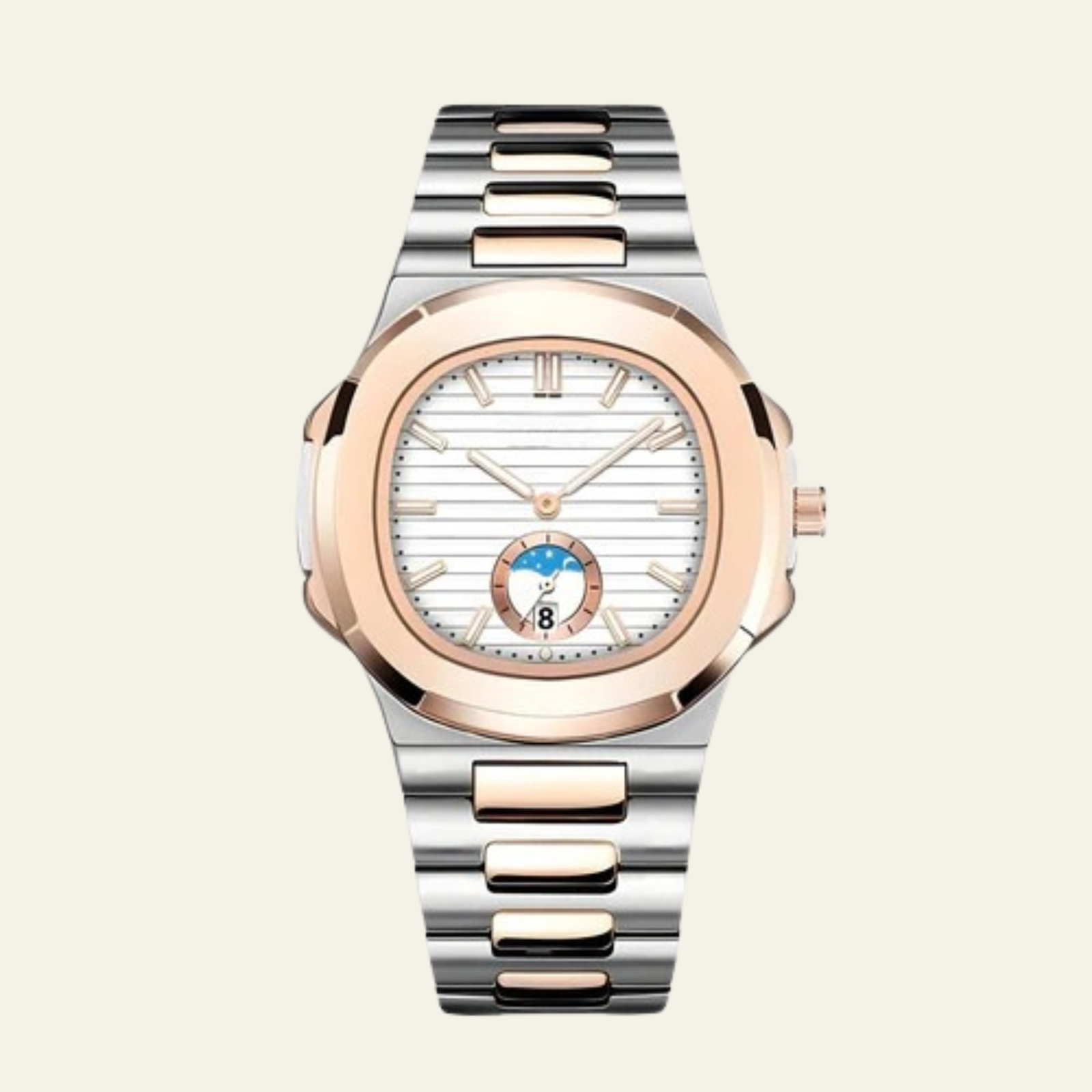 The Marseille Stainless Steel Nautical Watch