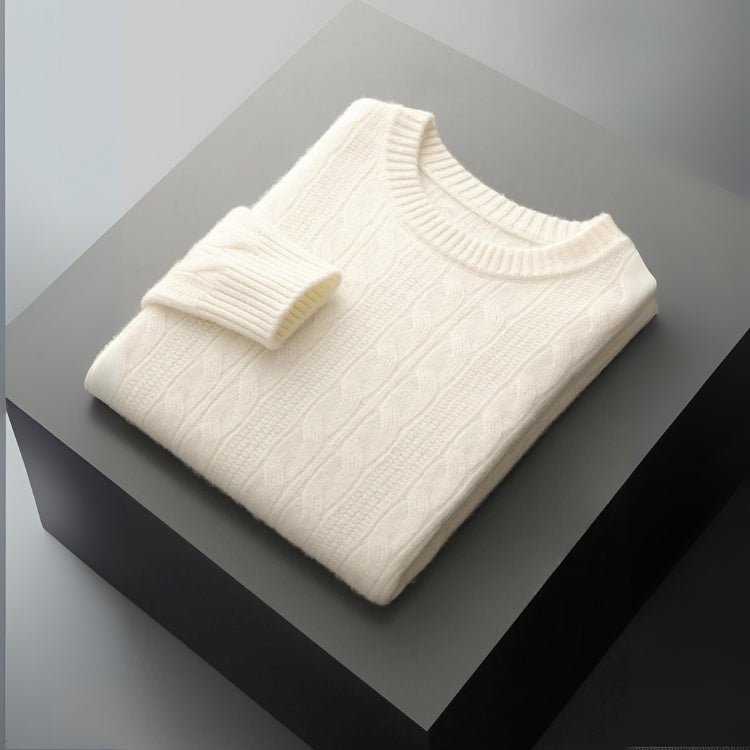 The Vienna Merino Wool Cable Knit