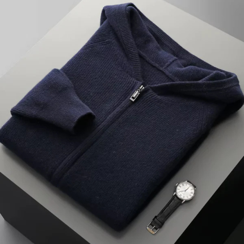 The Cortona Merino Zip Hoodie