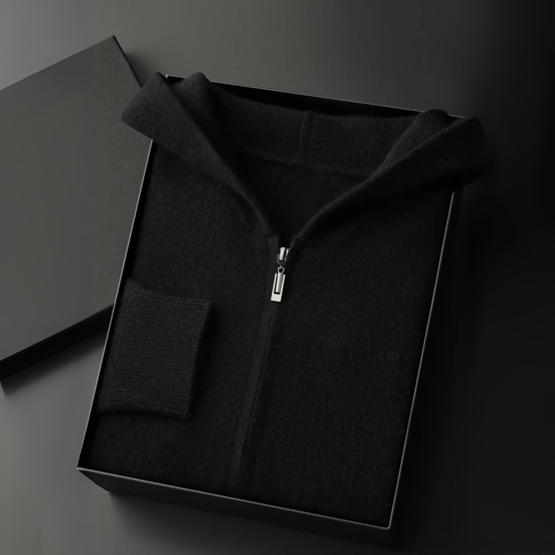 The Marais Cashmere Zip Hoodie