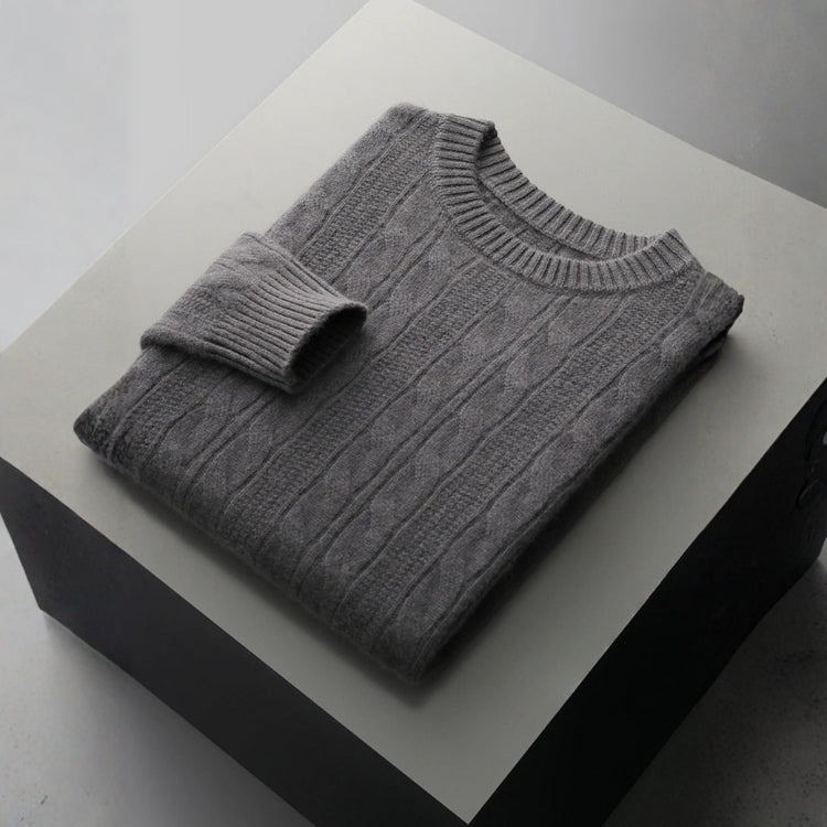 The Vienna Merino Wool Cable Knit