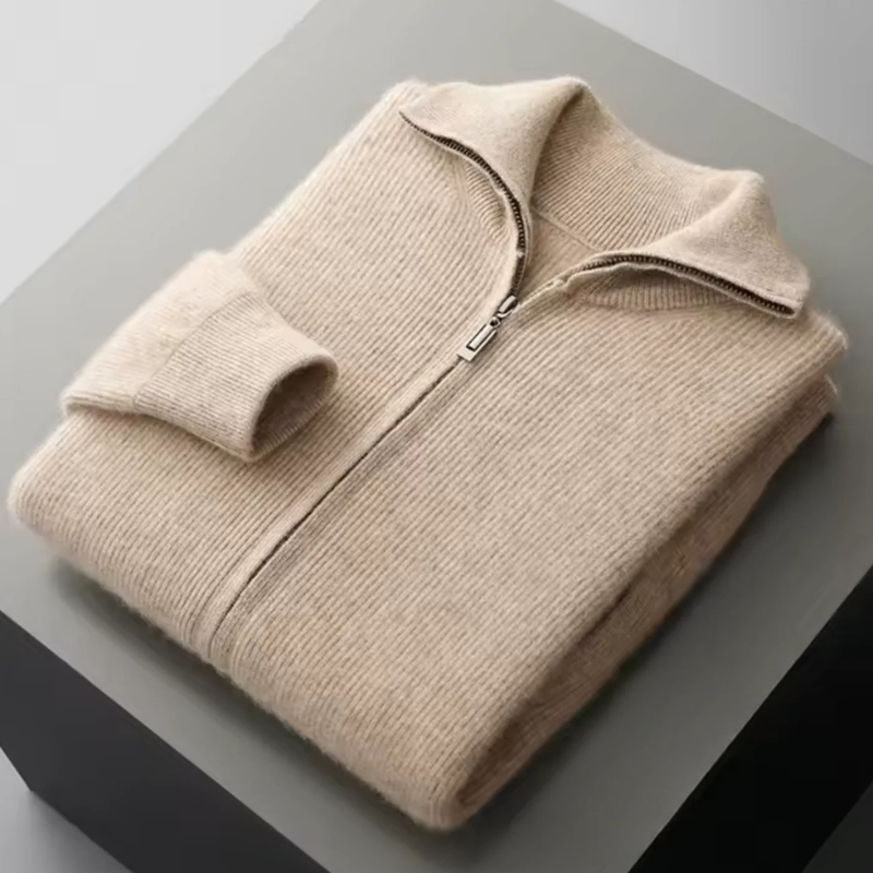 The Cap d’Antibes Cashmere Zip Vest