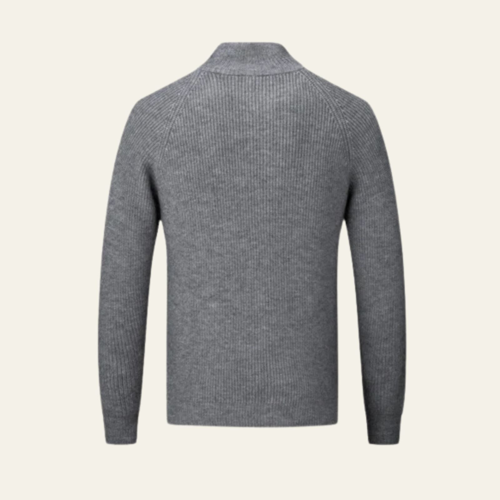 The Sorrento Wool Zipper Vest