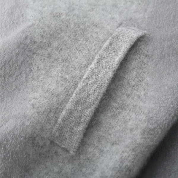 The Geneva Cashmere Zip Knit