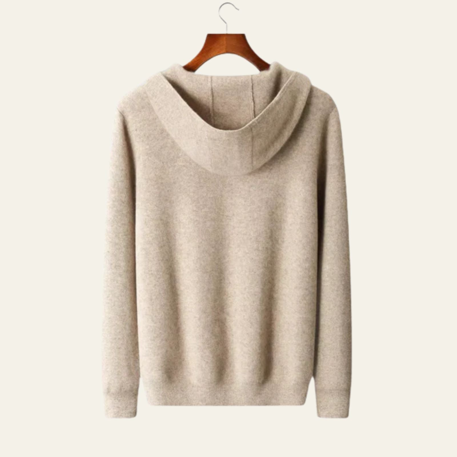 The Davos Merino Wool Zipper Hoodie