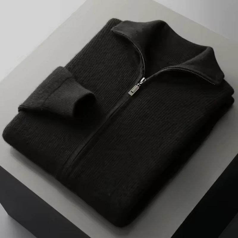 The Cap d’Antibes Cashmere Zip Vest