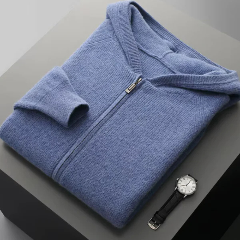The Cortona Merino Zip Hoodie