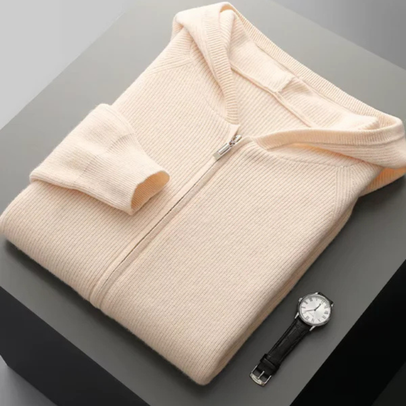 The Cortona Merino Zip Hoodie