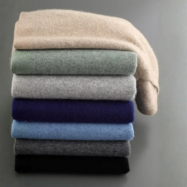 The Capri Fine Merino Wool V-Neck Sweater