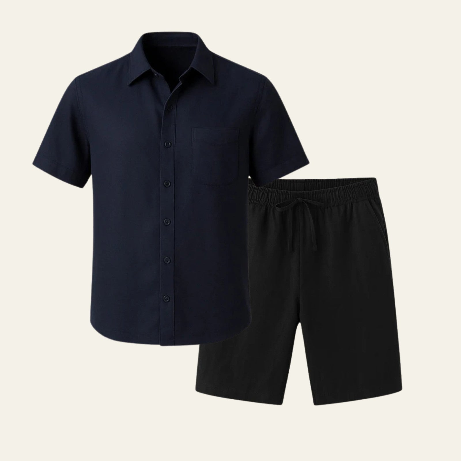 The Cap d’Antibes Linen Tailored Ensemble