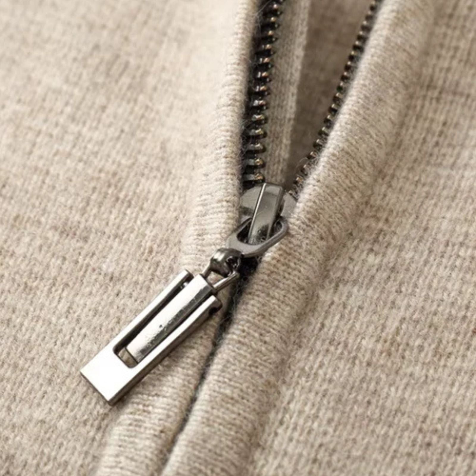 The Davos Merino Wool Zipper Hoodie