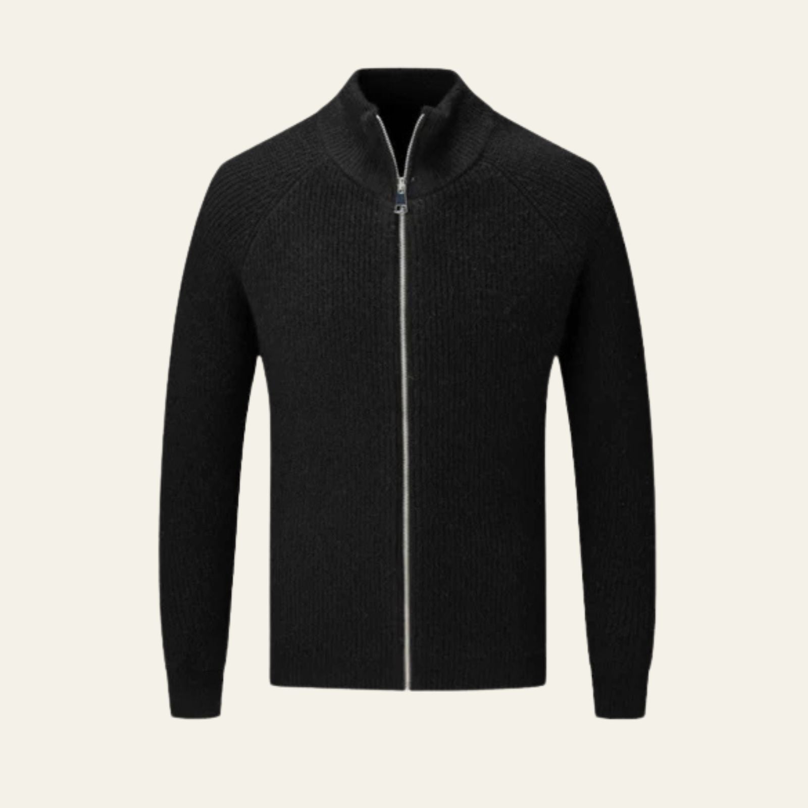 The Sorrento Wool Zipper Vest