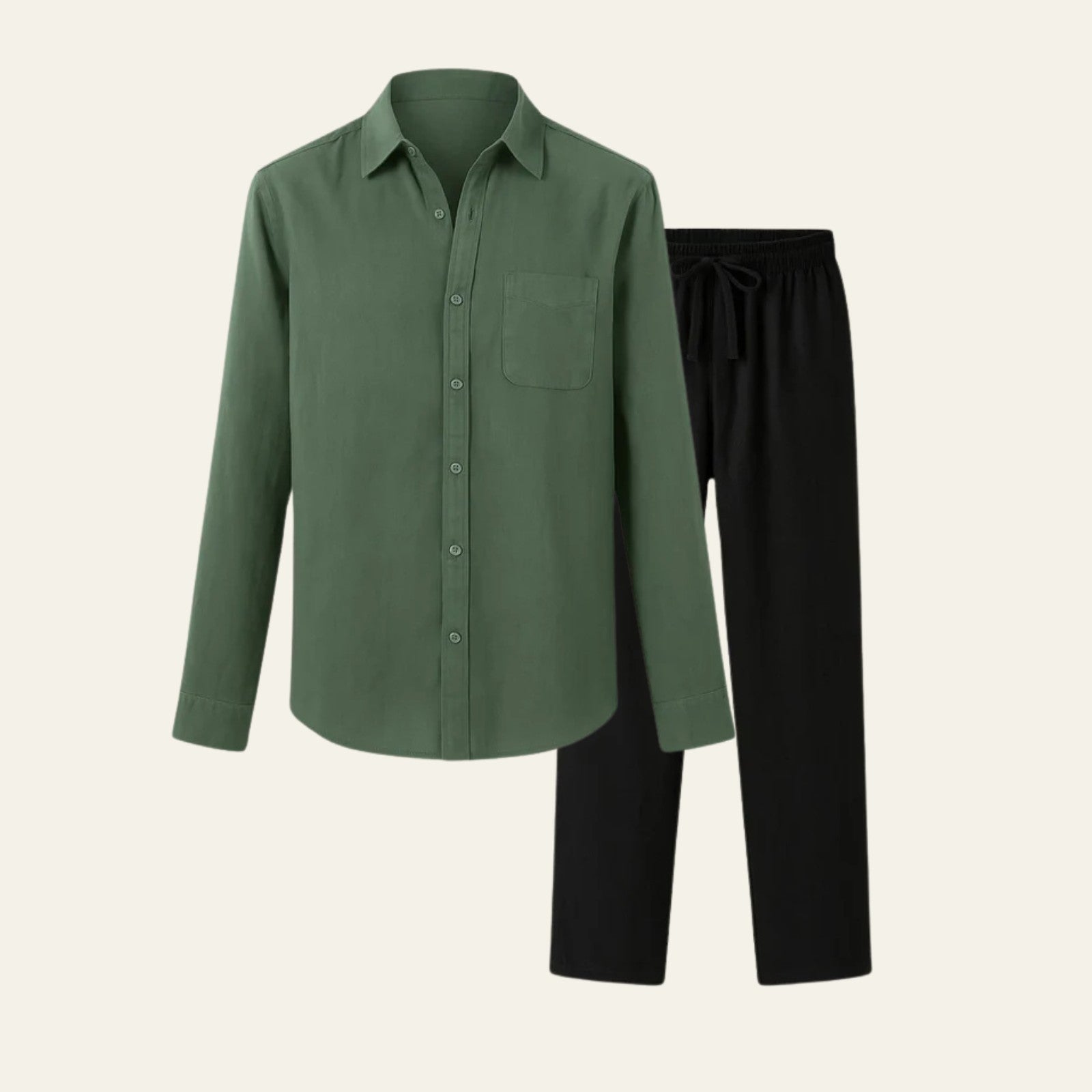 The Havana Linen Slim Pantalon Set