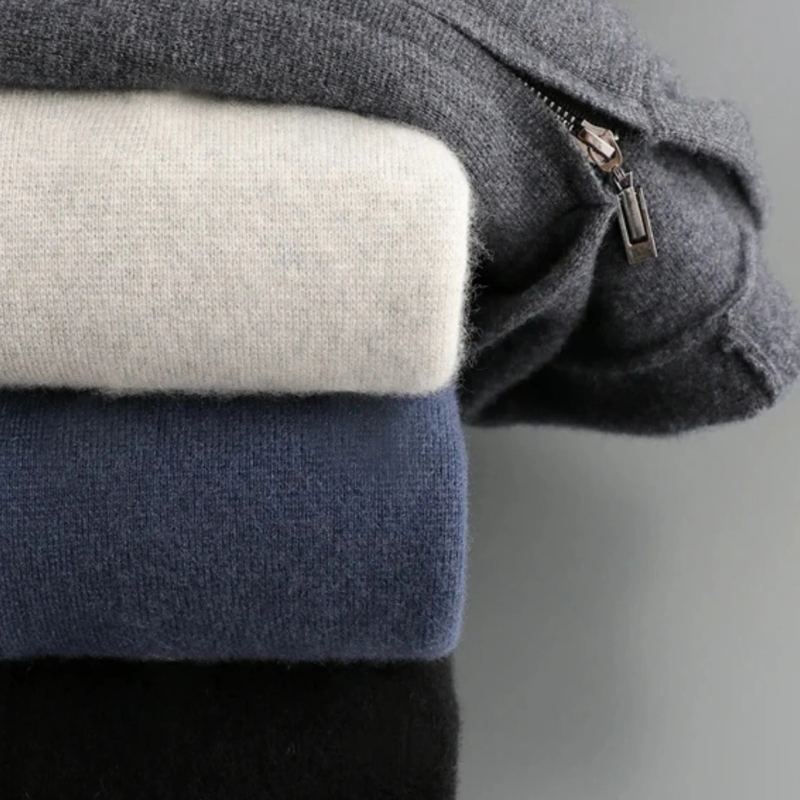 The Marais Cashmere Zip Hoodie