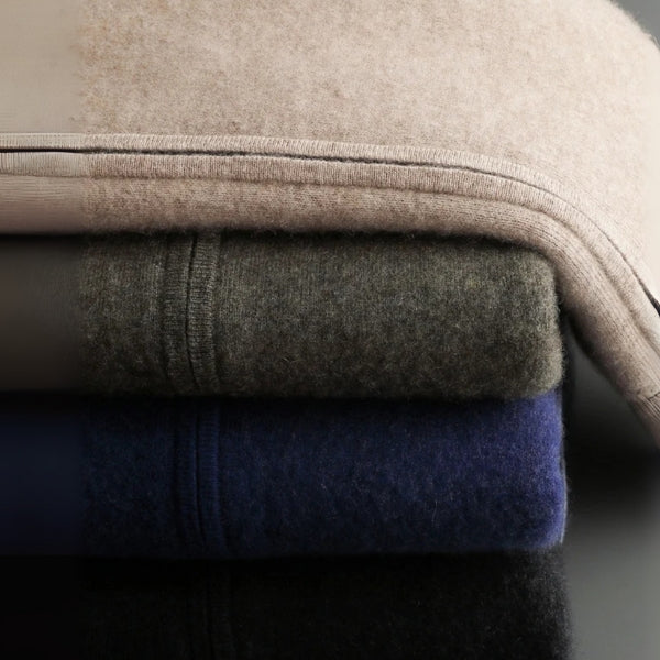 The Geneva Cashmere Zip Knit