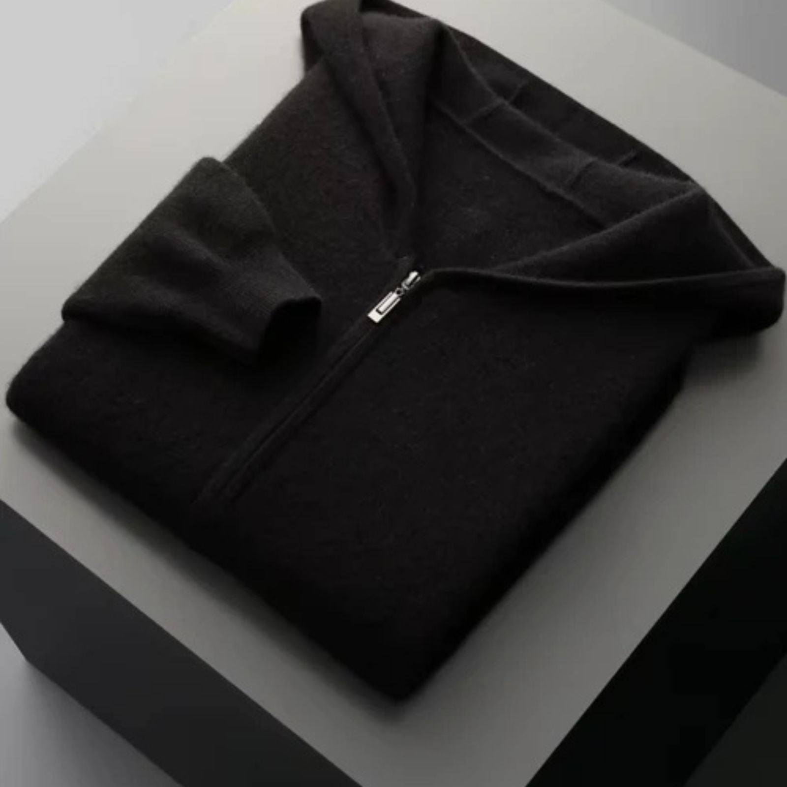 The Davos Merino Wool Zipper Hoodie