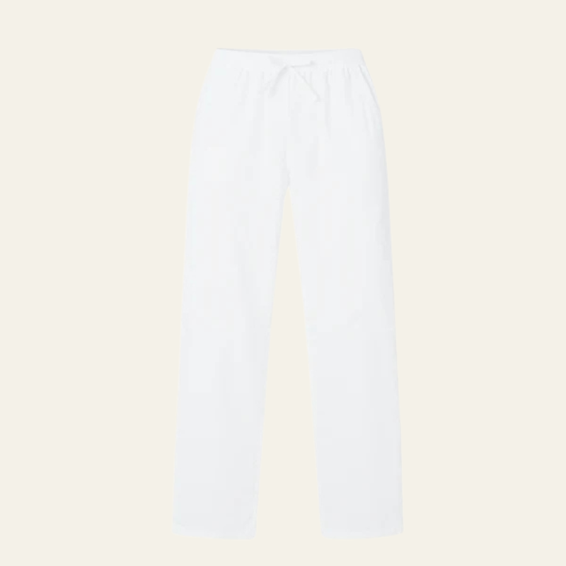 The Capri Cotton–Linen Drawstring Trouser