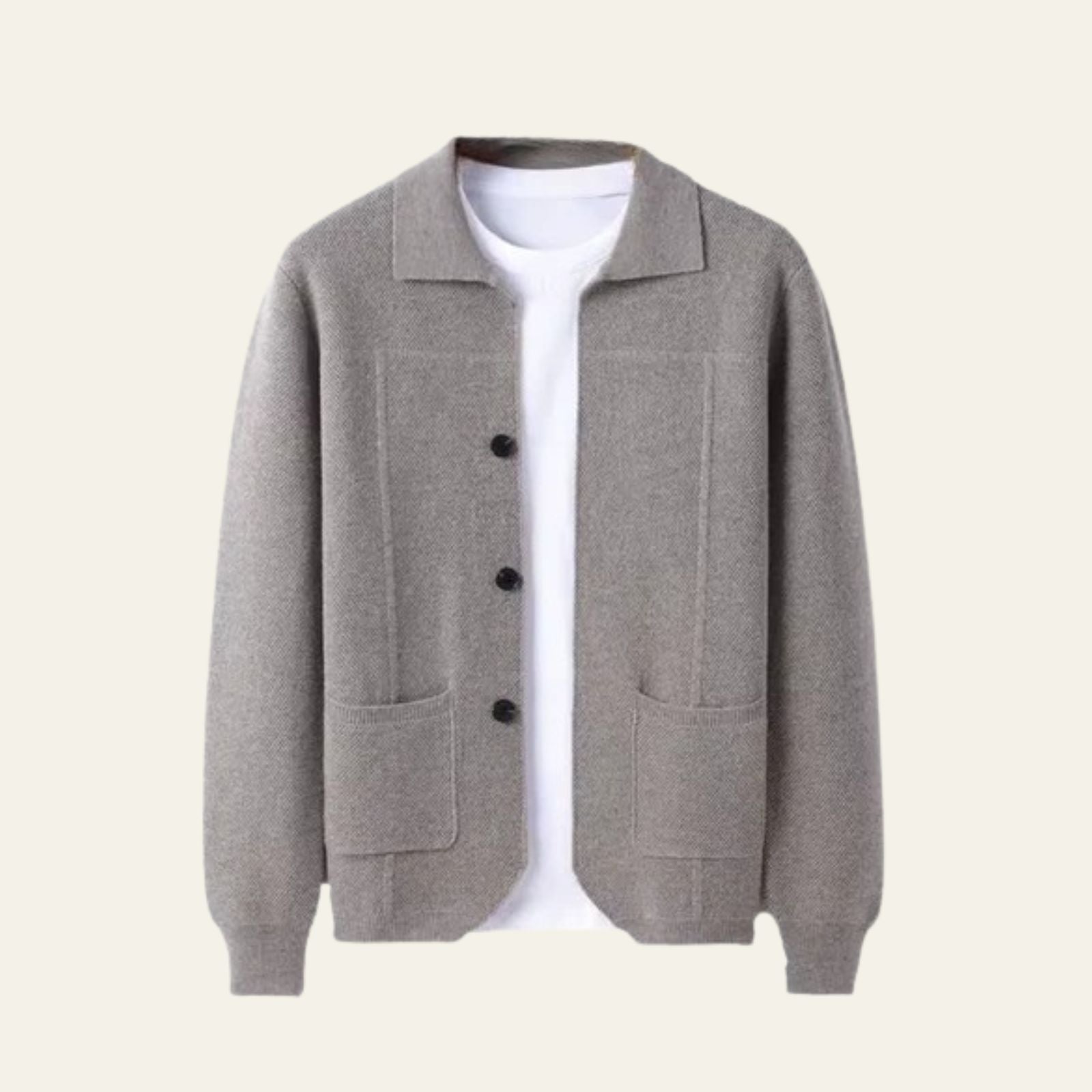 The Lucerne Merino Wool Overshirt