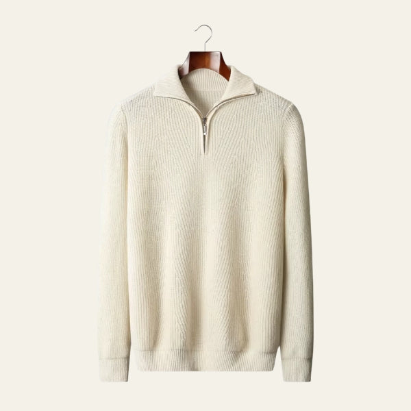 The Verbier Merino Wool Quarter Zip