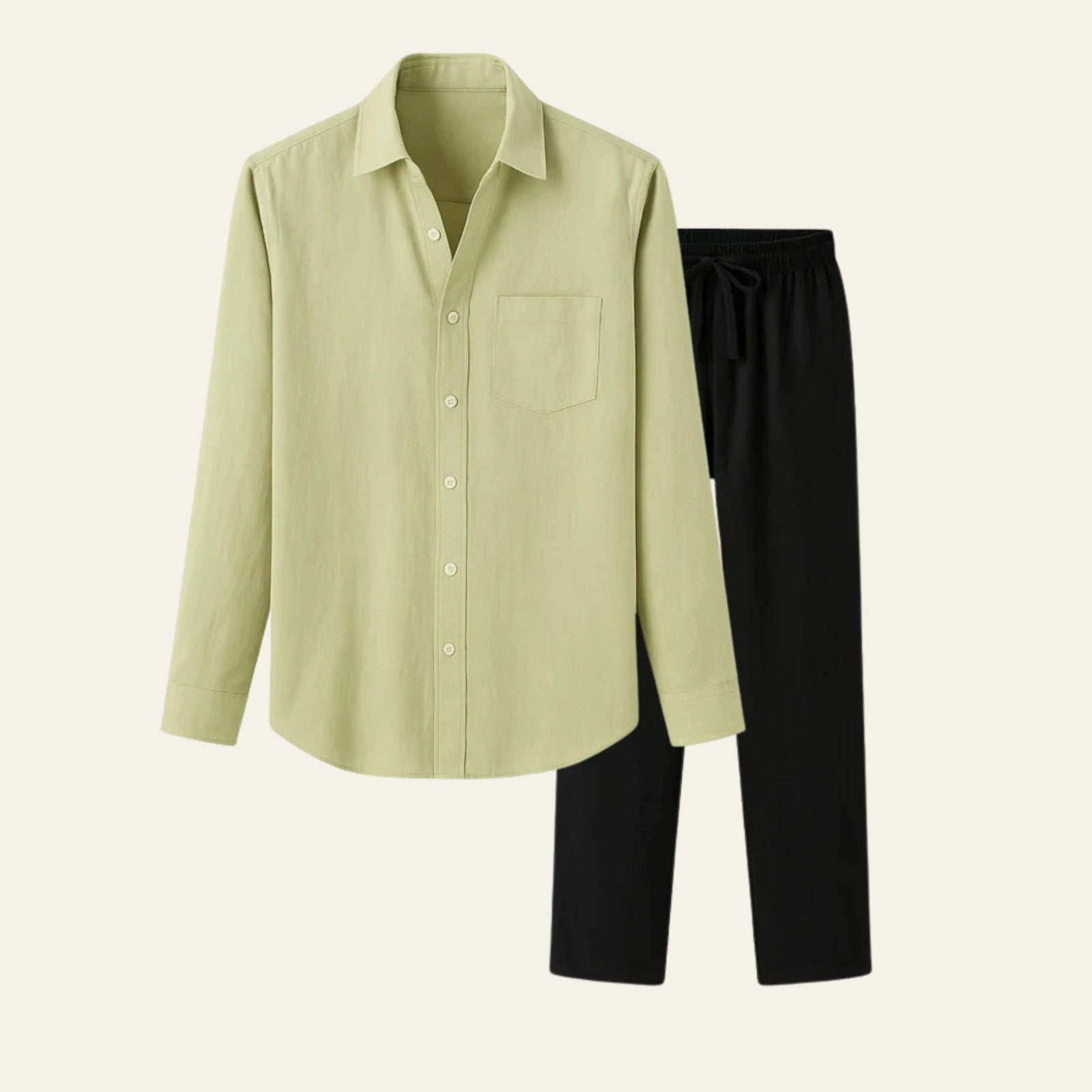 The Havana Linen Slim Pantalon Set