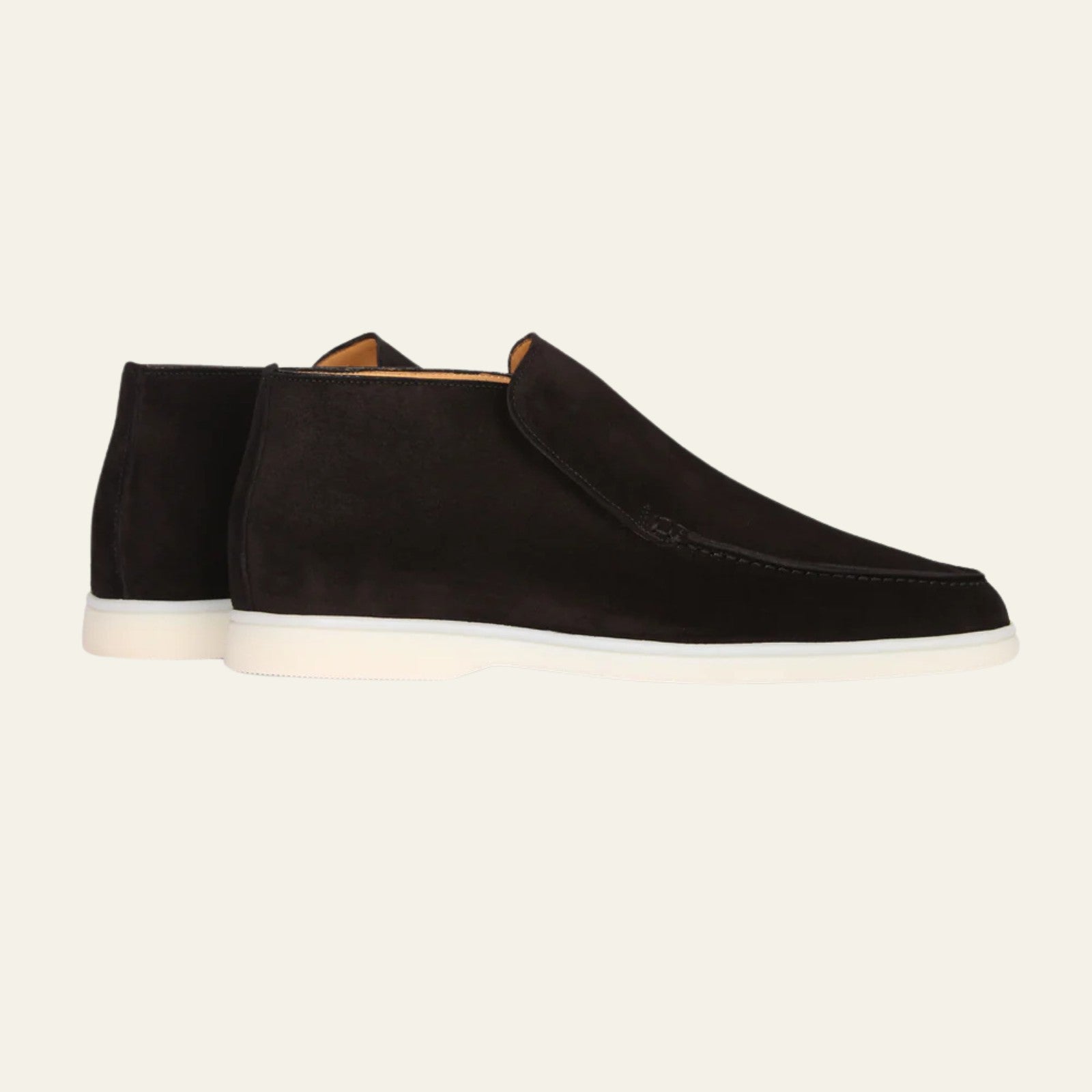 The Torino Suede City Loafer in Black
