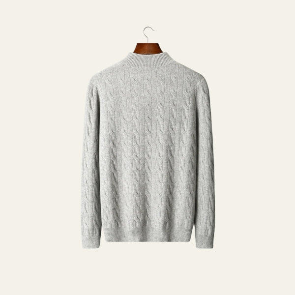 The Geneva Merino Wool Quarter Zip