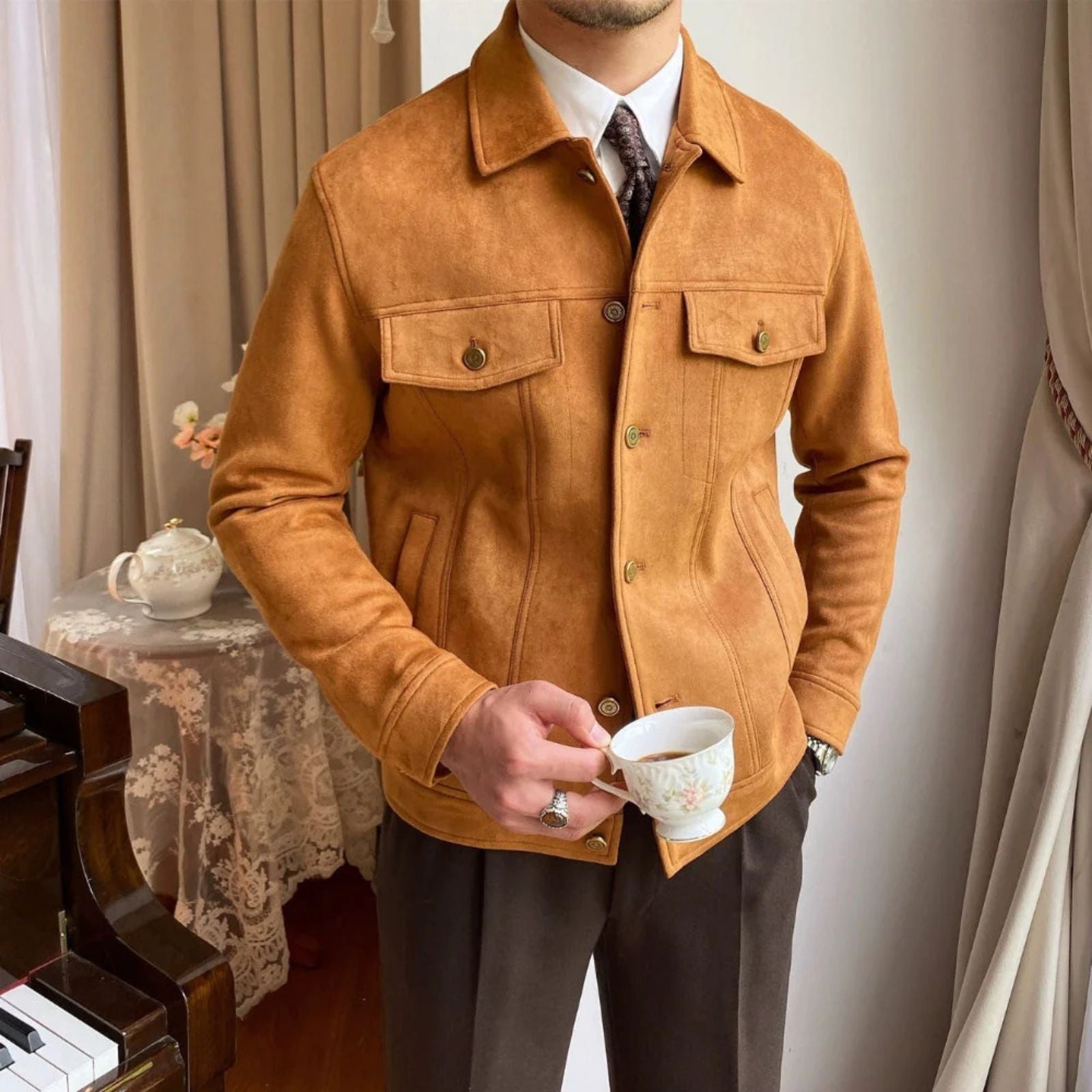 The Cortina Lapel Jacket