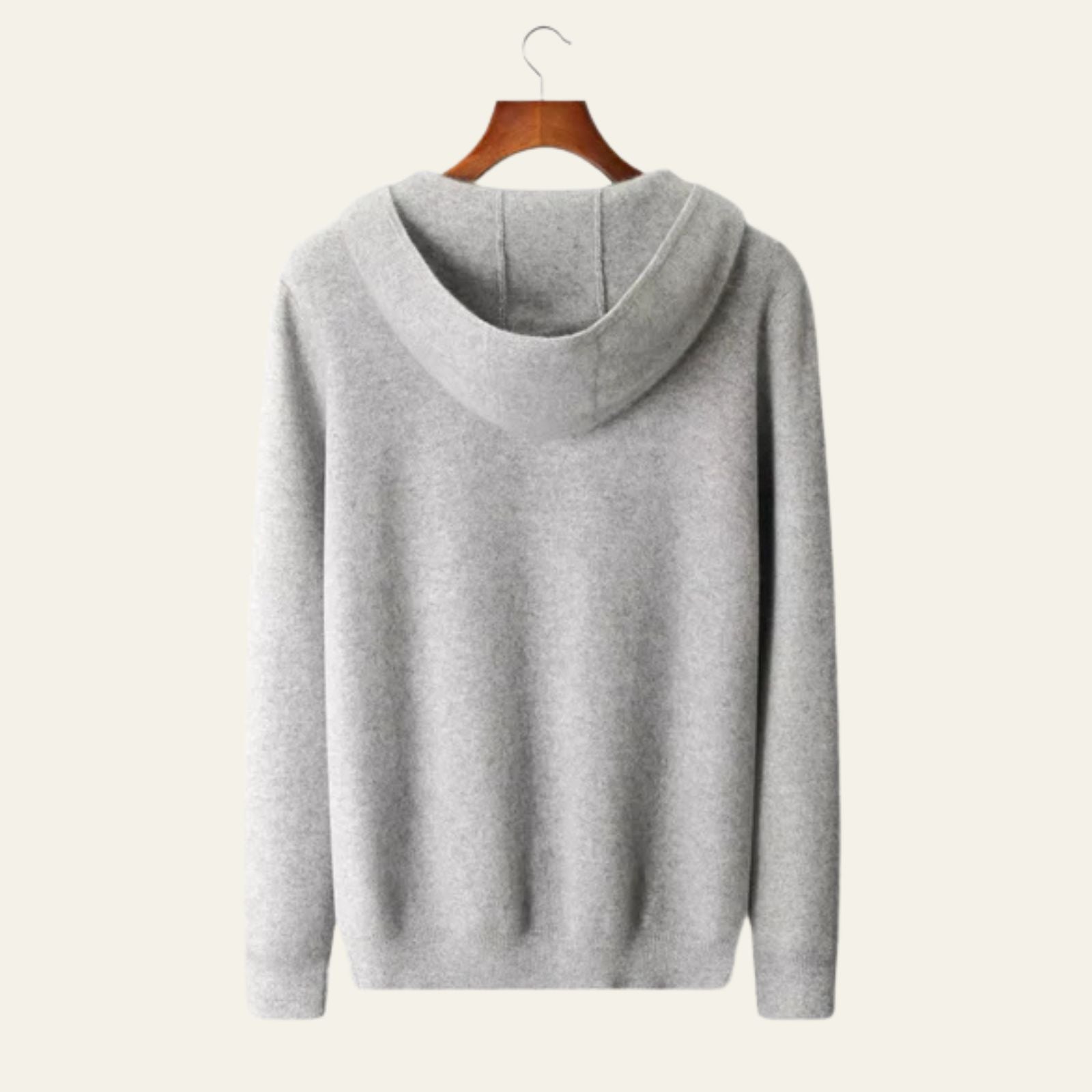 The Davos Merino Wool Zipper Hoodie
