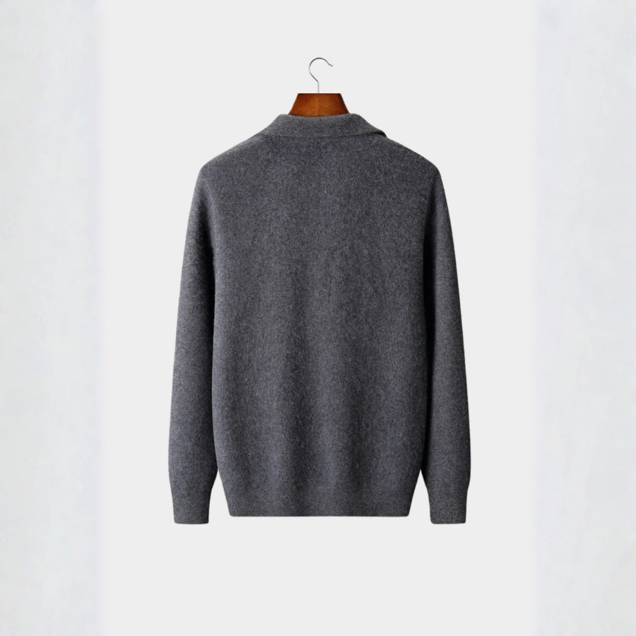 The Montreux Cashmere Zip Jacket