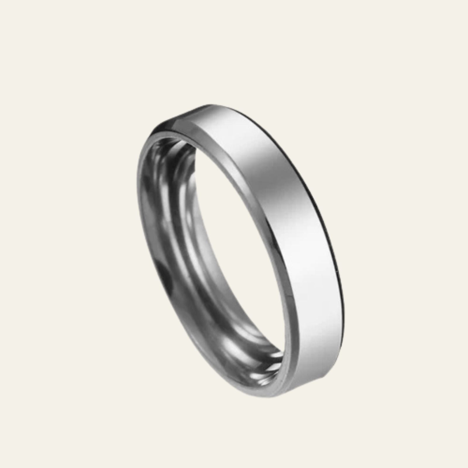 The Marais Steel Trinity Ring