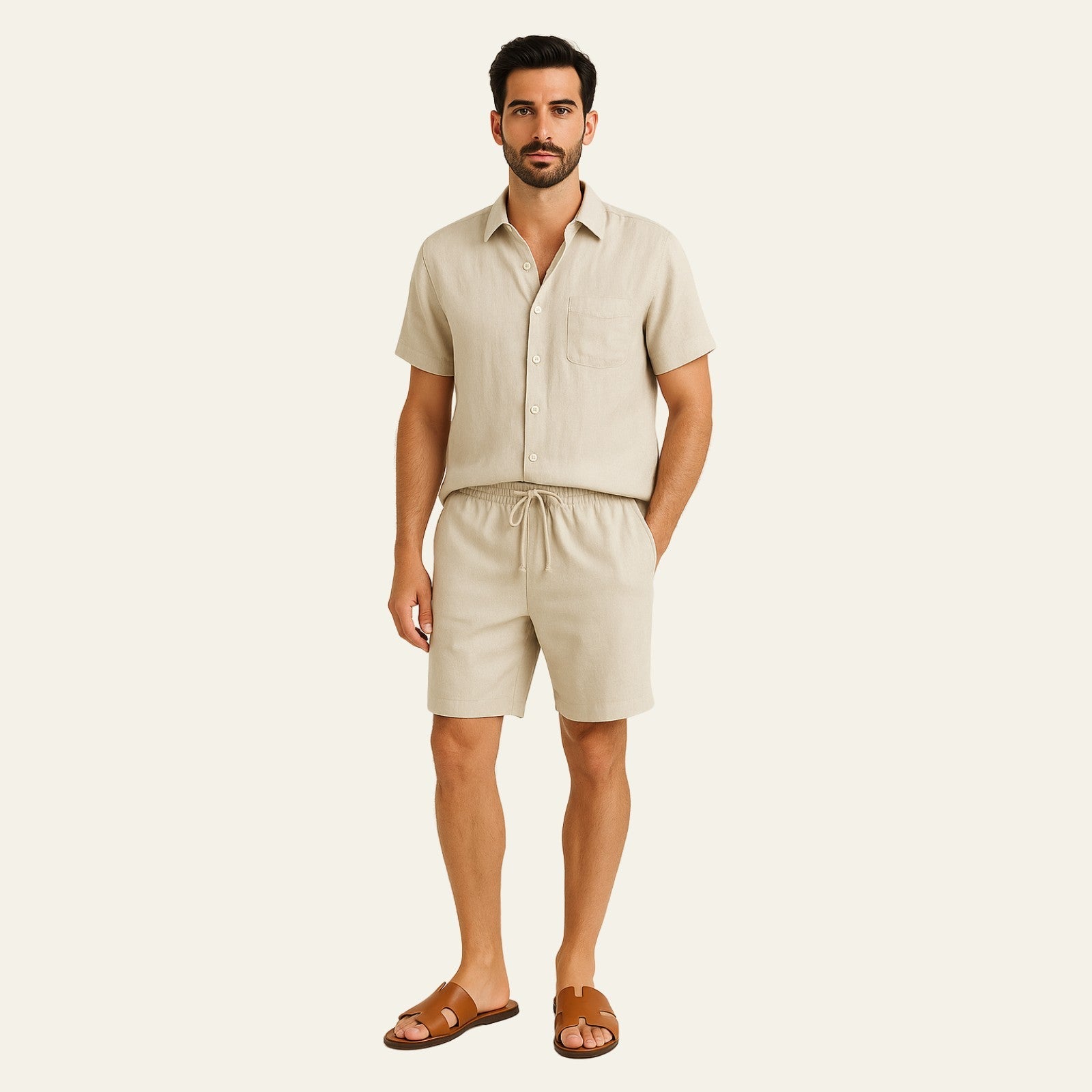 The Capri Linen Set