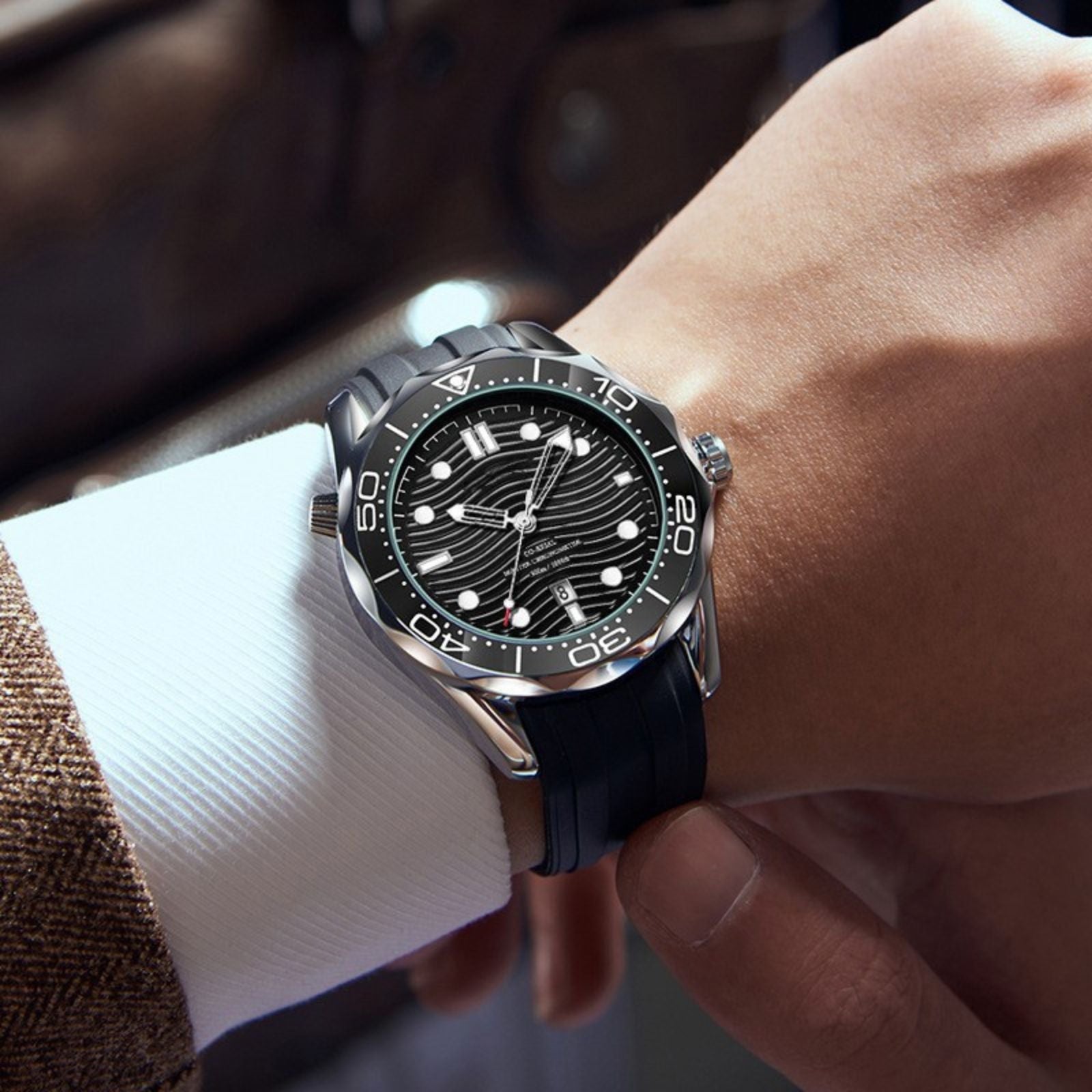 The Marseille Stainless Steel Diver Watch