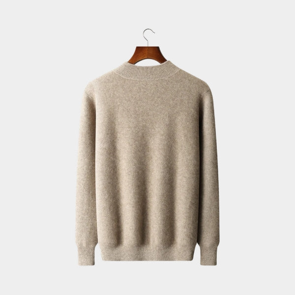 The Geneva Cashmere Zip Knit