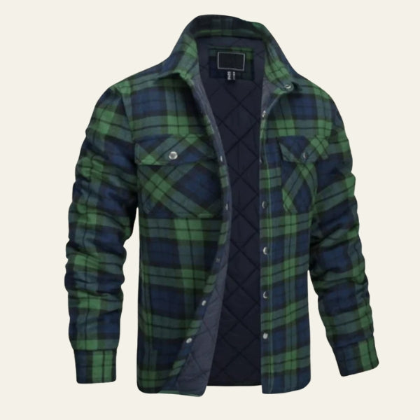 The Geneva Flannel Lined Shirt Jacket
