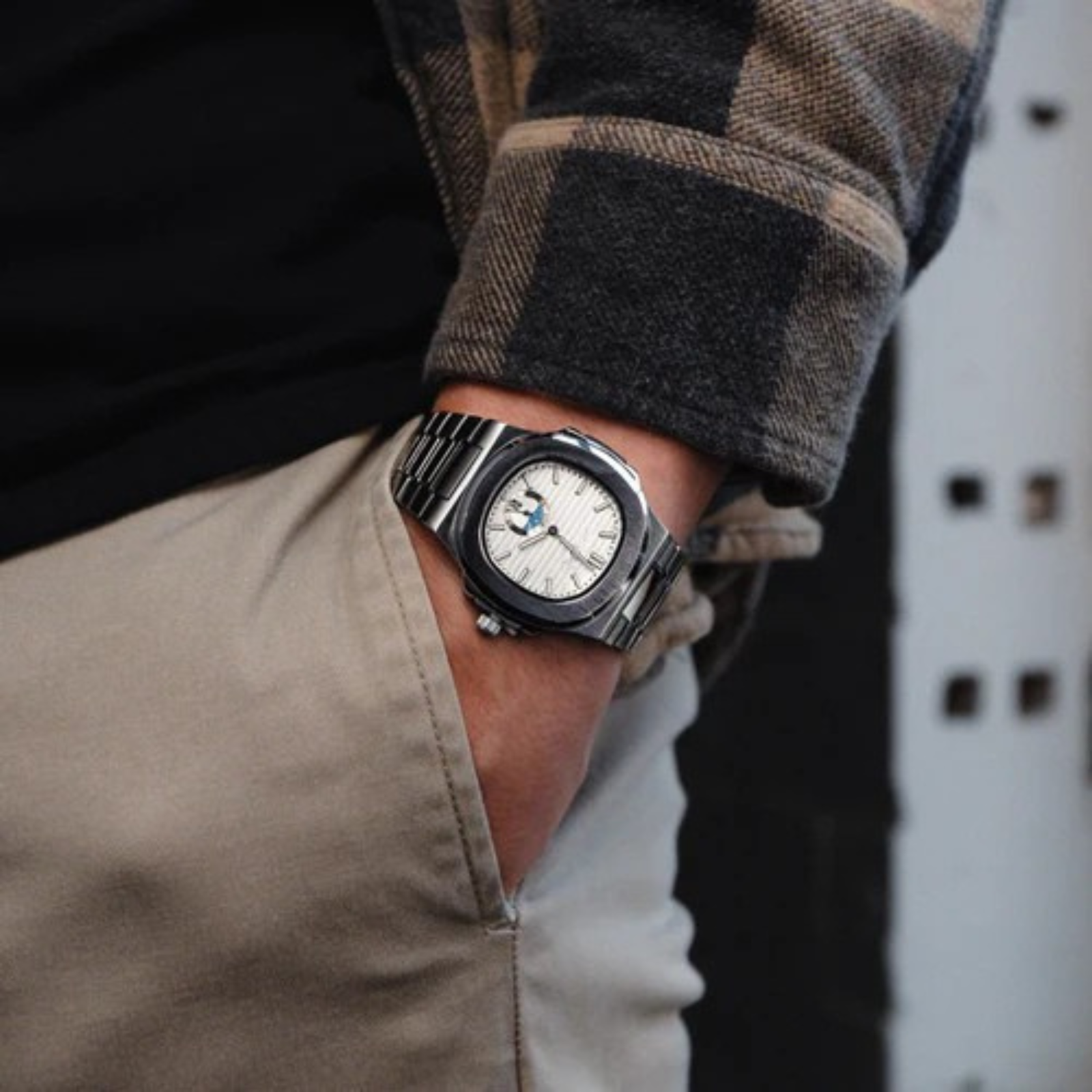 The Marseille Stainless Steel Nautical Watch