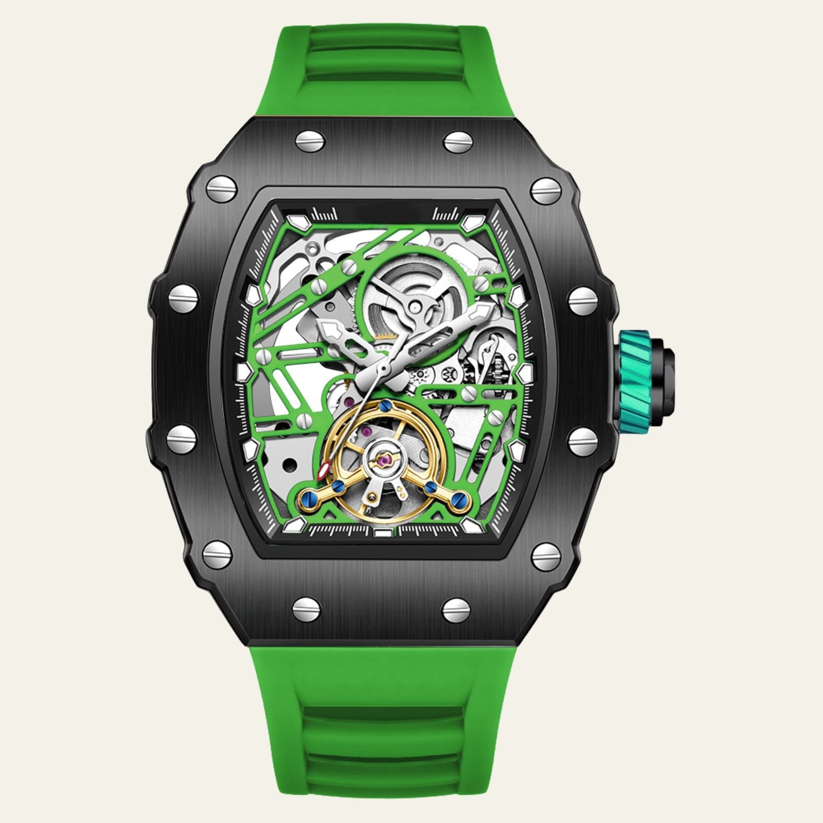 The Riviera Skeleton Automatic Watch