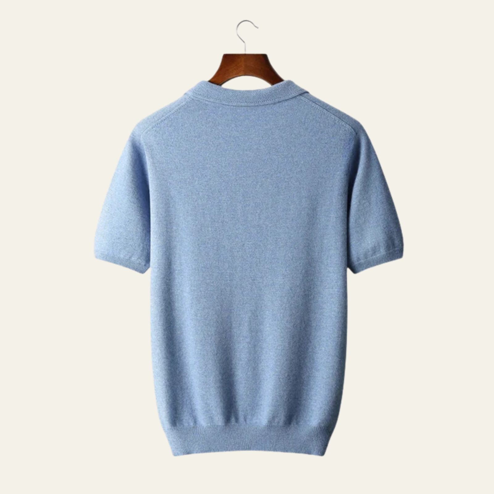 The Geneva Cashmere Short Sleeve Polo