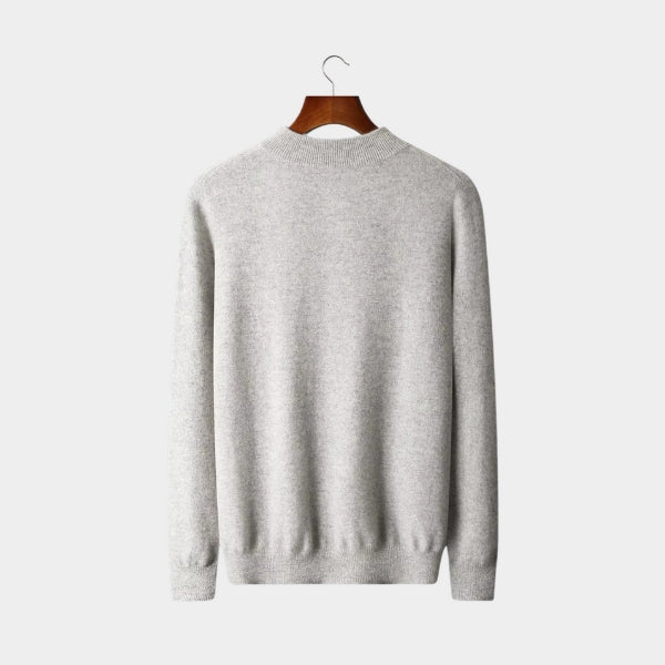 The Lausanne Merino Wool Mock Neck Sweater