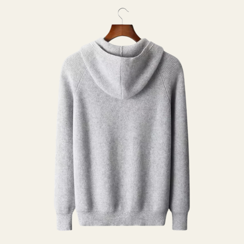 The Cortona Merino Zip Hoodie