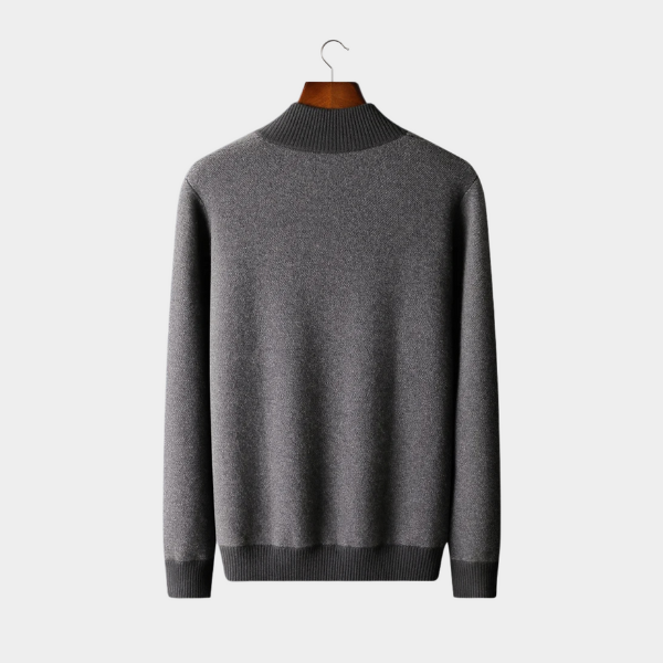 The Geneva Cashmere Zip Knit