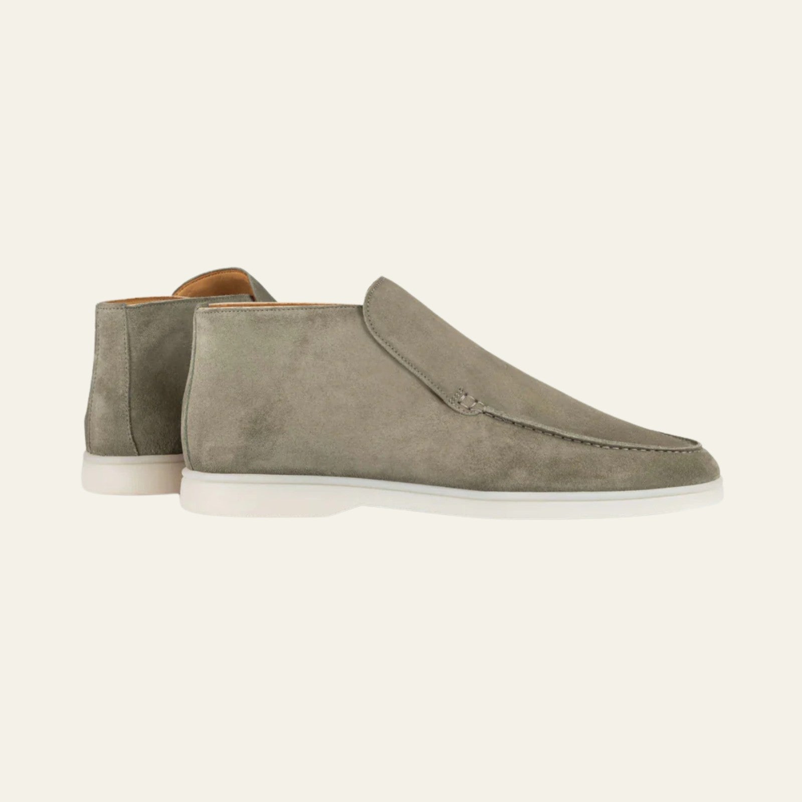 The Milano Suede City Loafer in Pistache