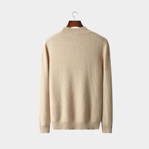 The Amalfi Merino Wool Cable Crew