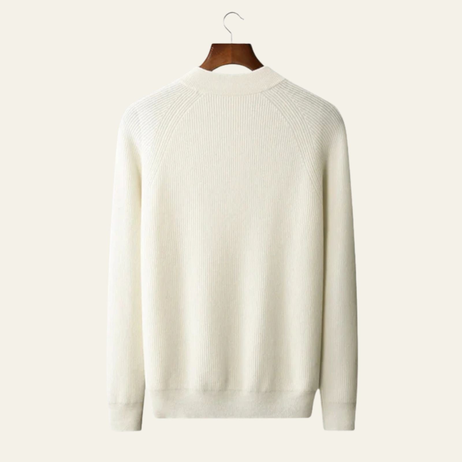 The Lucerne Cashmere Tailored Button Sweater