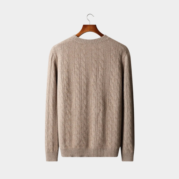 The Vienna Merino Wool Cable Knit