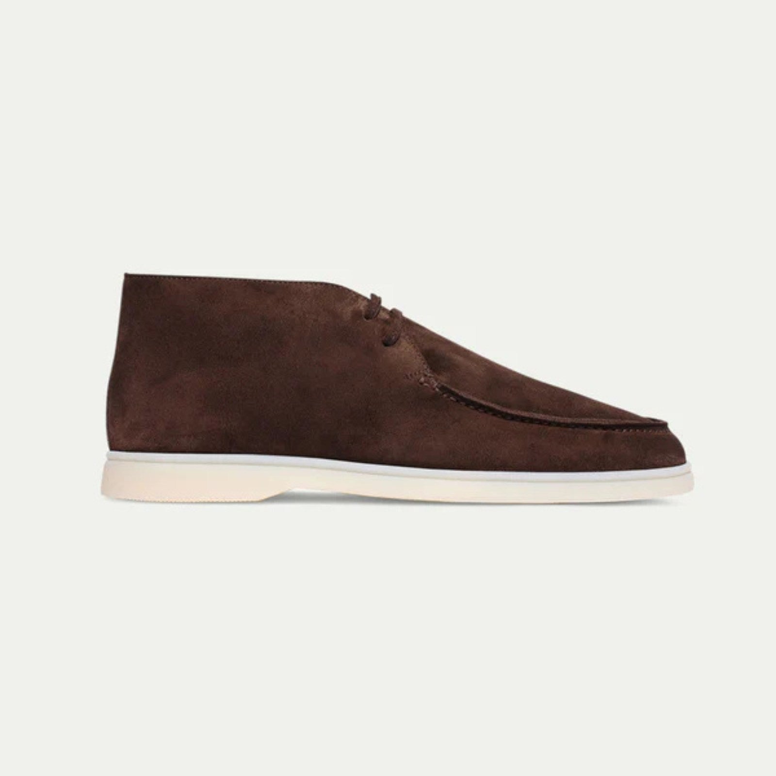 The Tangier Suede Desert Boot in Chocolate